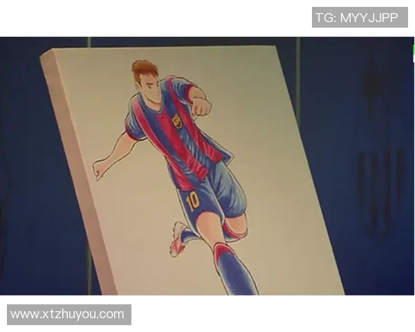 足球明星的手绘动漫风格艺术作品展现与创作灵感解析
